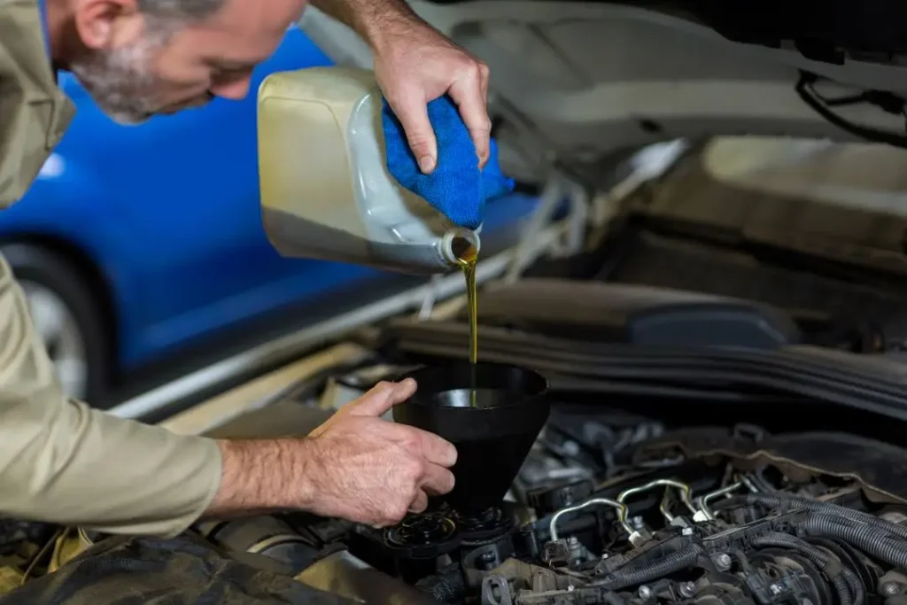 car engine checking